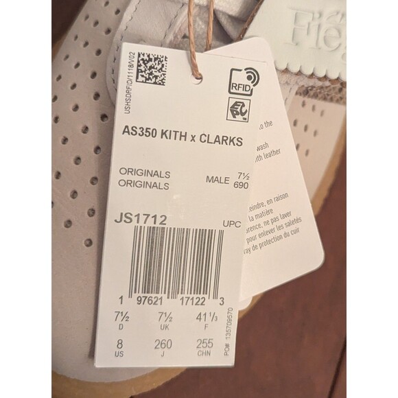 KITH-Ronnie Fieg-Clarks adidas Originals 8th Street AS350 Shoes (Mens 8)  JS1712 main image 10